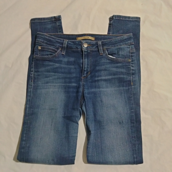 Joe's Women Jeans The Icon Flawless Mid Rise Skinny Ankle W28(28x30) Blue Denim - Picture 1 of 7